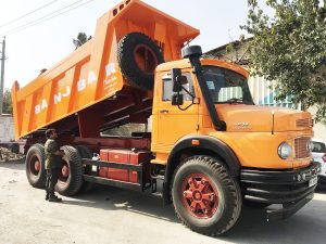 تريلر تيغه تانكر سه محور